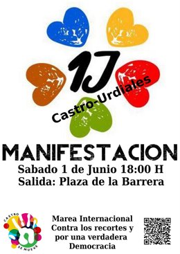 Cartel manifestación 