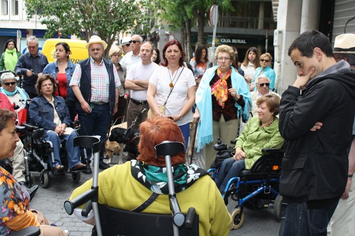 Medrano durante el encuentro