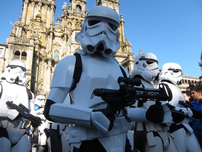 Soldados imperiales de Star Wars invaden Santiago