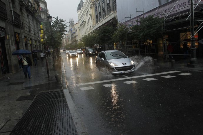 Recursos de lluvias en Madrid