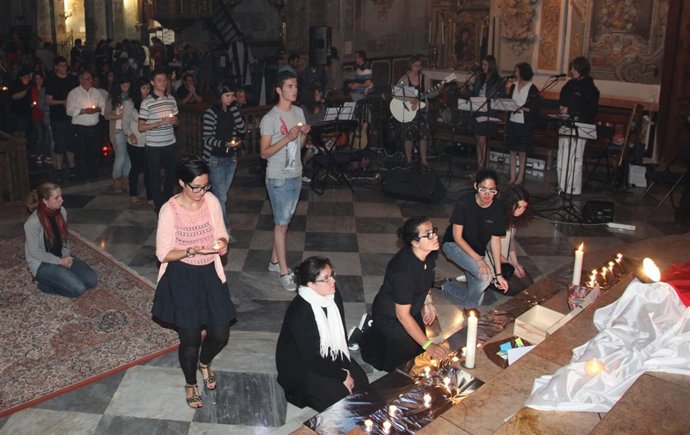 Un momento de la 'Nightfever' en Valencia