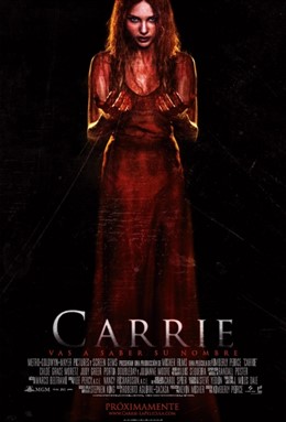 Chloë Moretz en el cartel final de Carrie