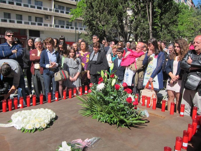 Homenaje en Zaragoza en el décimo aniversario del accidente del Yak-42.