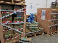 Agentes de Sevilla trasladan este lunes el alijo de hachís para destruirlo en plantas incineradoras