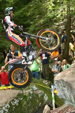 Toni Bou, en el GP Estados Unidos