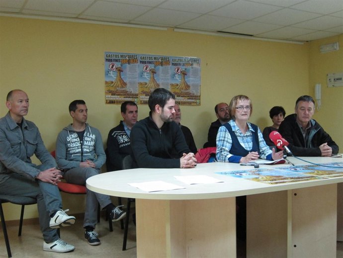 Rueda de prensa de presentación de la XXVI Marcha al Polígono de Tiro de Bardena