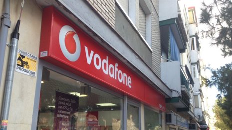 Tienda de telefonía de Vodafone