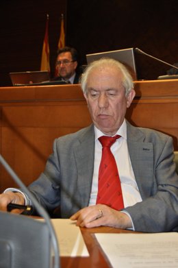 Francisco Bono este lunes en las Cortes.