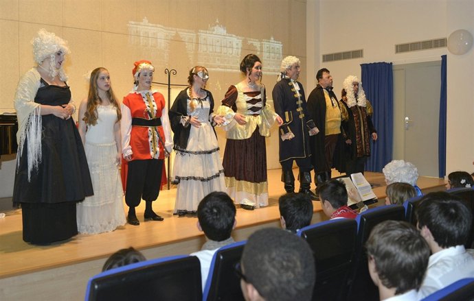 Representación de la ópera "Las Bodas de Fígaro"