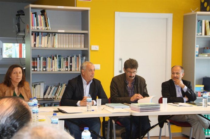 Reunión del PSdeG en A Costa da Morte (A Coruña)