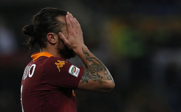 Osvaldo, con la Roma
