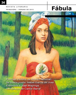 Portada del número 34 de 'Fábula'