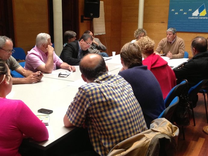 Reunión del comité permanente de CC de Gran Canaria