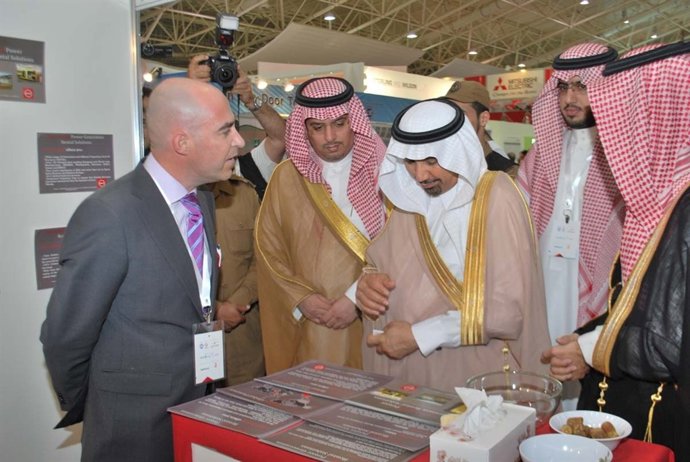 GAM en la feria Saudi Energy 2013 en Riyadh