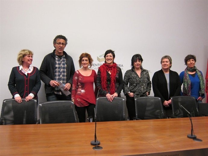 Representantes de EH Bildu en Navarra, País Vasco y el Congreso