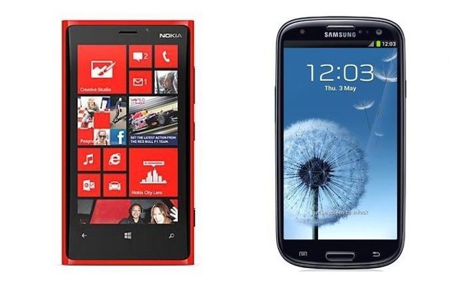 Nakia 920 vs. Galaxy S3