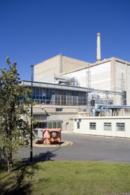 Imagen del exterior de la central nuclear de Santa María de Garoña