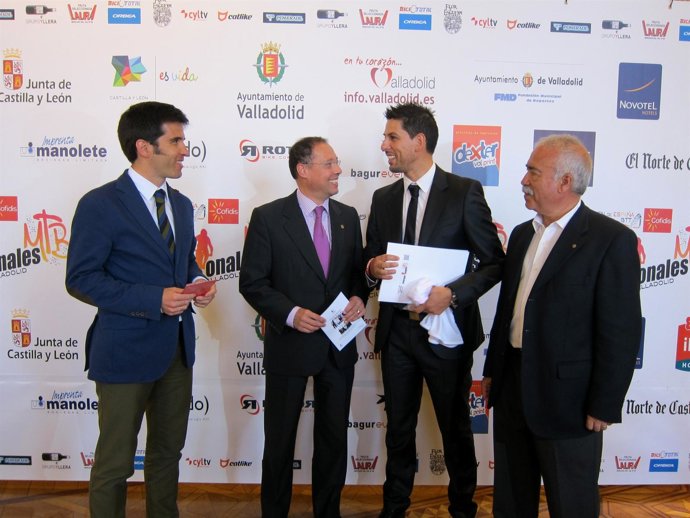 Participantes en la presentación de Ciudad de Valladolid Cross Country..