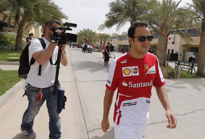Felipe Massa en el GP de Bahréin