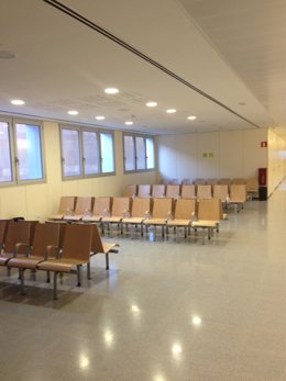 Sala de espera del nuevo hospital de día pediátrico del Arnau