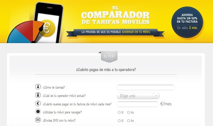 Másmovil ha calculado ahorros en tarifas por valor de 14 millones de euros