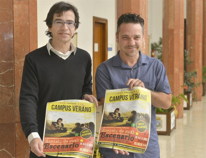 Torrellas y Palacio en la presentación de la programación