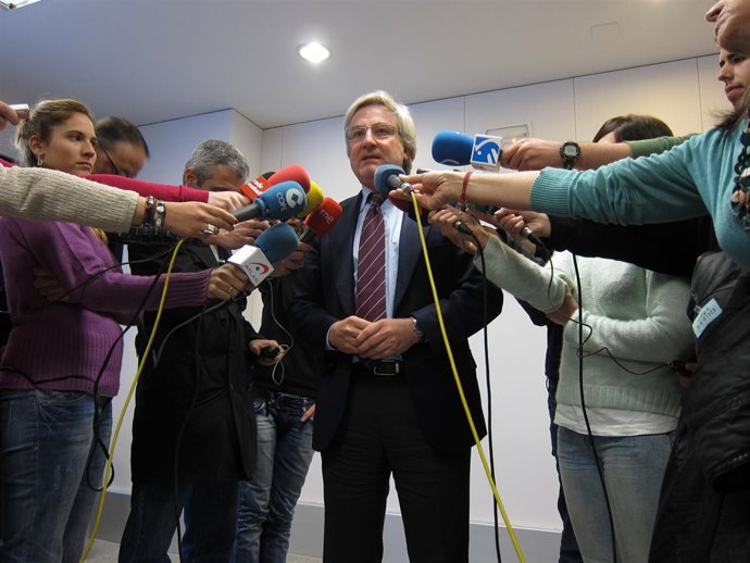 El exdirector general de Caja Navarra Enrique Goñi.