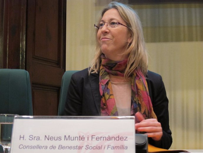 La consellera Neus Munté