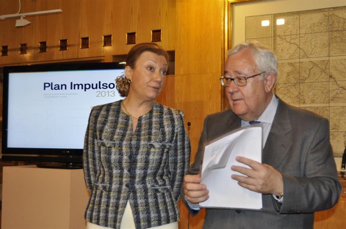 Luisa Fernanda Rudi y José Ángel Biel