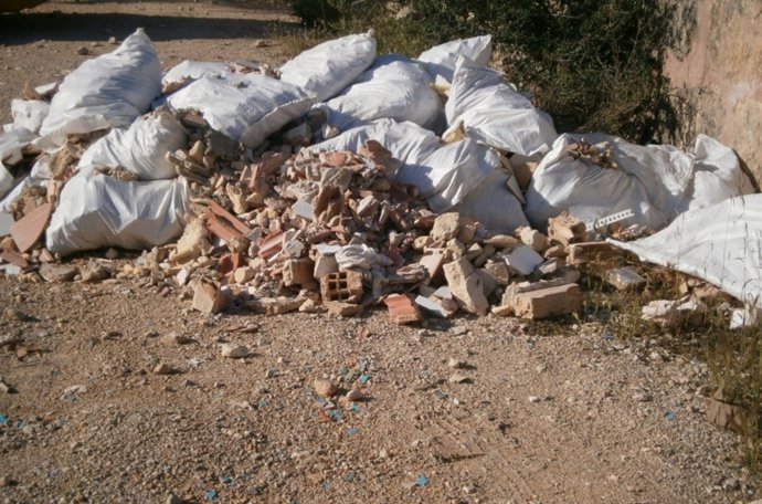 Imagen de escombros en Palma