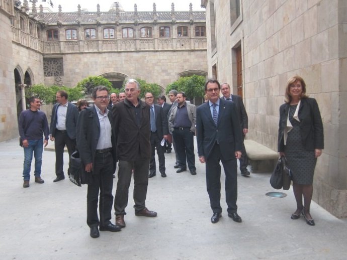 Cumbre sobre la Lomce en la Generalitat