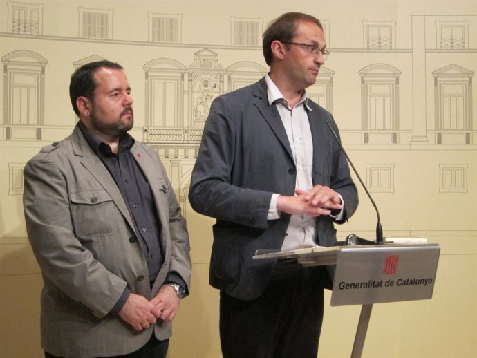 Joan Mena (EUiA), Joan Herrera (ICV)