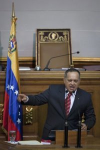 Venezuela.- Cabello: Capriles va a Colombia a "rendir cuentas" a su "jefe el narcoparaco Uribe"