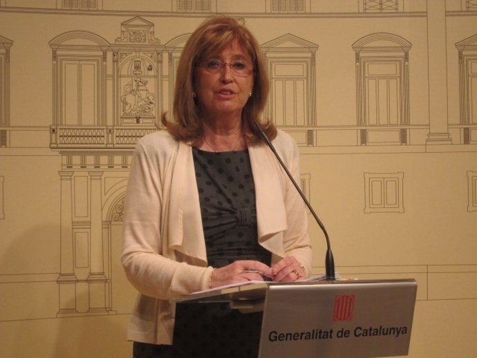 Irene Rigau, consellera de Enseñanza de la Generalitat de Catalunya