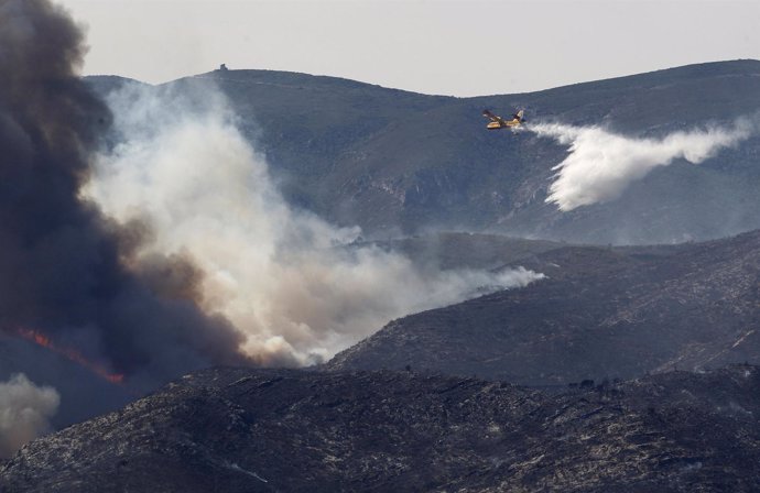 Incendio en Valencia