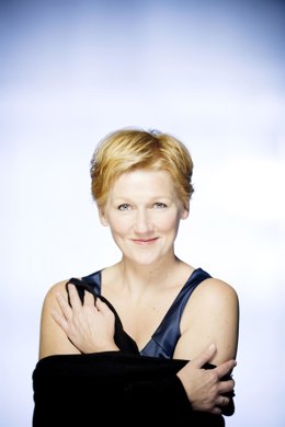 La soprano Angela Denoke