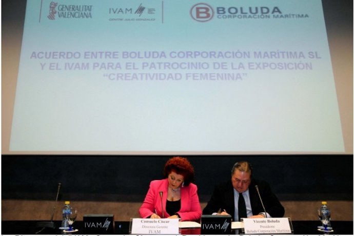 Convenio entre el IVAM y Boluda para la Bienal de Dakar