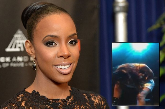 Kelly Rowland rompe a llorar
