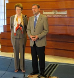 Manuel Gracia, hoy junto a François Dupuis