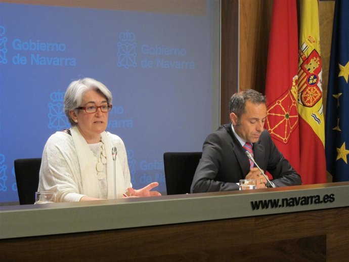 Lourdes Goicoechea y Juan Luis Sánchez de Muniáin.