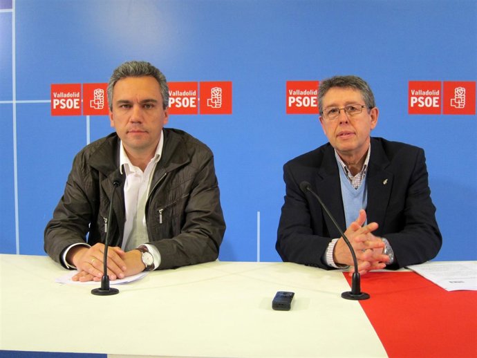 Javier Izquierdo y Jorge Félix Alonso, hoy en rueda de prensa.