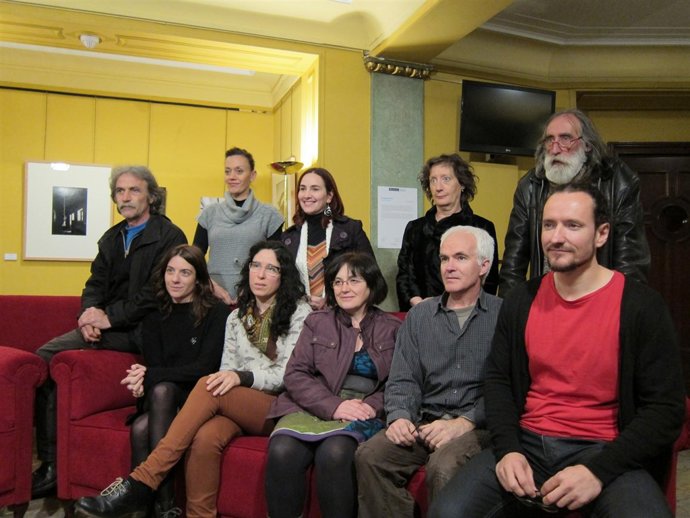 Actores de la obra 'Pobre de Mí, tío Vania'.