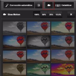 Botón Slow-Motion