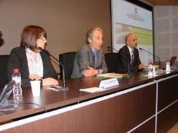 Jordi Sala (Agricultura), en el encuentro de comunidades de regantes