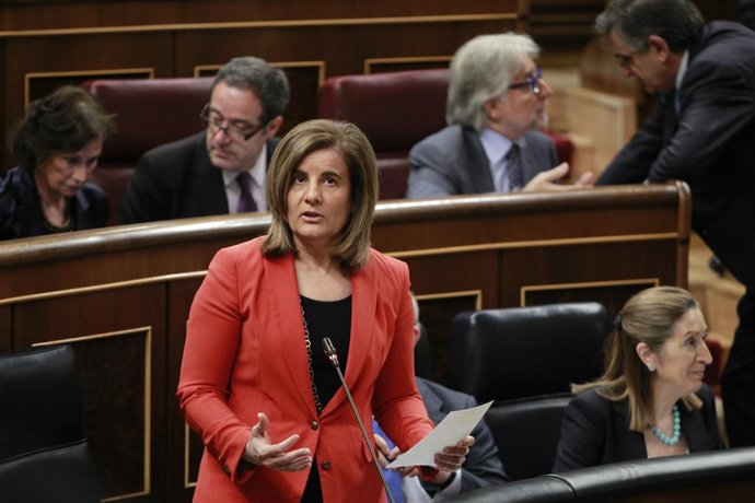 La ministra de Empleo y Seguridad Social, Fátima Báñez