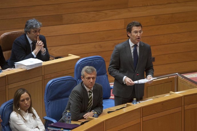 PARLAMENTOO xefe do Executivo galego, Alberto Núñez Feijóo, responderá ás pregun