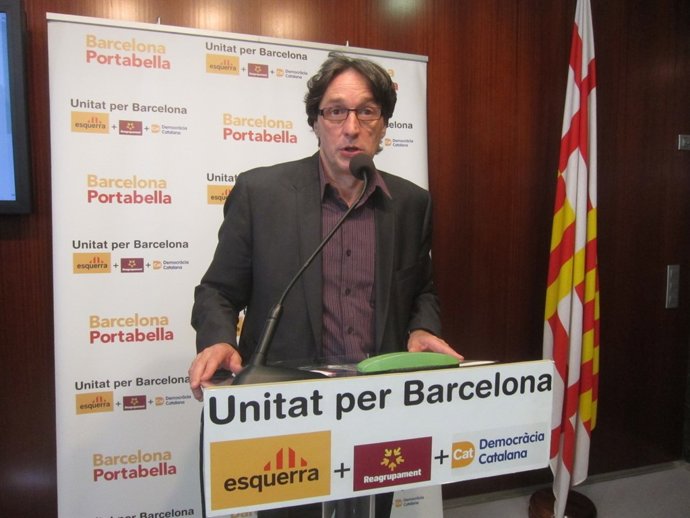 El líder de UpB, Jordi Portabella (ERC)