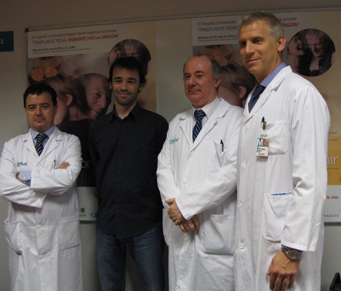 El 15% de los trasplantes renales de Aragón ya se hacen con donante vivo