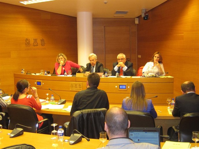 Lucía Cerón en las Corts