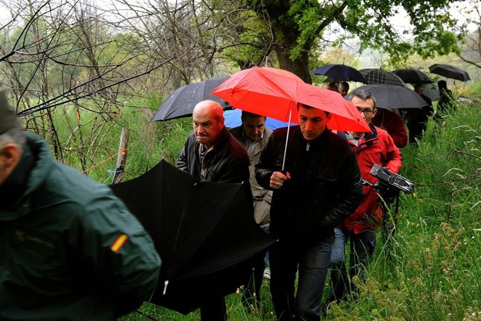 Inspección por el juicio por envenenamiento con estricnina.